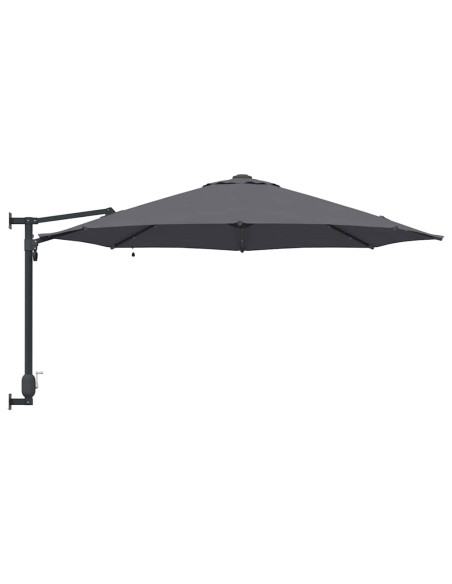 Ombrello da giardino Antracite 248 x 248 x 148 cm