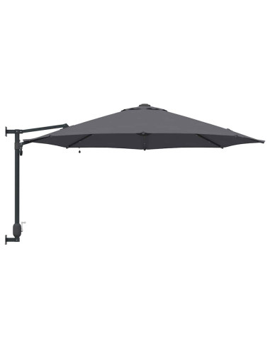 Ombrello da giardino Antracite 248 x 248 x 148 cm