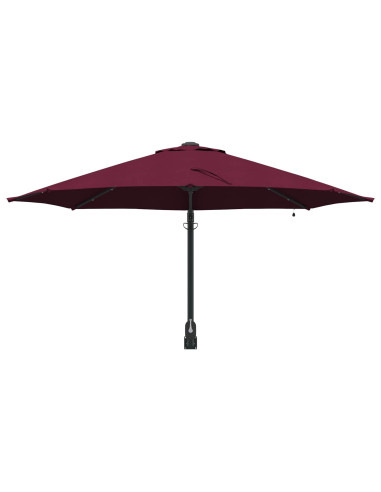 Ombrello da giardino Rosso Bordeaux 248 x 248 x 148 cm