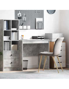 Scrivania Grigio cemento 80 x 50 x 76 cm