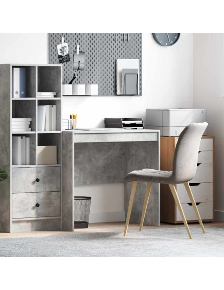 Scrivania Grigio cemento 80 x 50 x 76 cm