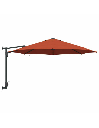 Ombrello da giardino Terracotta 248 x 248 x 148 cm