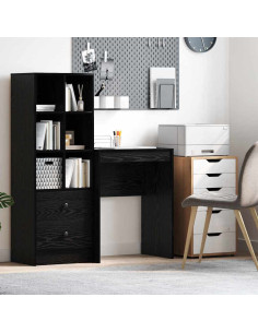 Scrivania Rovere Nero 60 x 40 x 76 cm