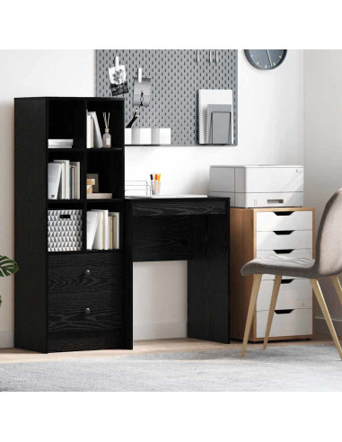 Scrivania Rovere Nero 60 x 40 x 76 cm