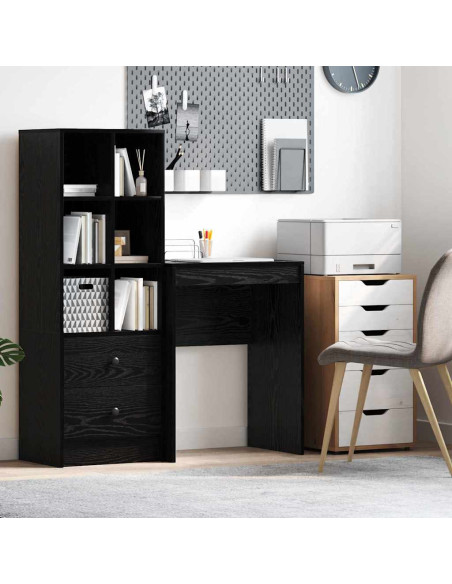Scrivania Rovere Nero 60 x 40 x 76 cm