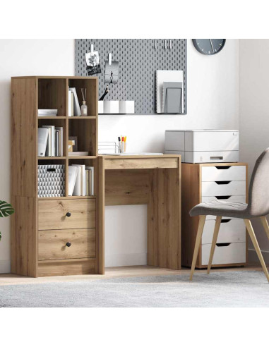 Scrivania Rovere artigianale 60 x 40 x 76 cm