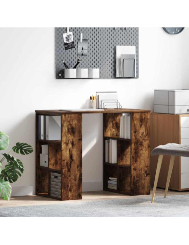 Scrivania Rovere fumé 90 x 50 x 75 cm Legno multistrato