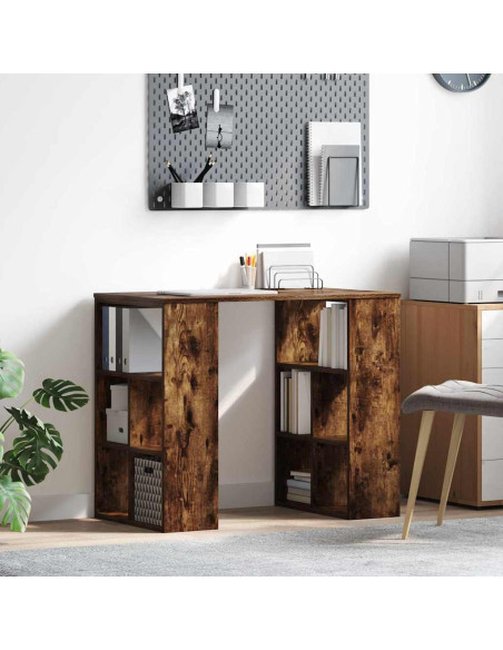 Scrivania Rovere fumé 90 x 50 x 75 cm Legno multistrato
