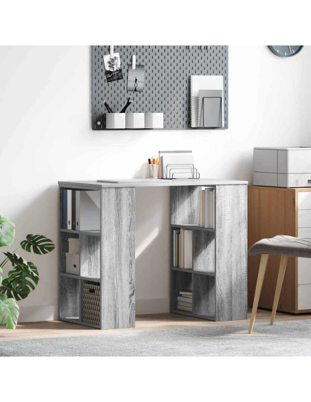 Scrivania Grigio Sonoma 90 x 50 x 75 cm Legno multistrato