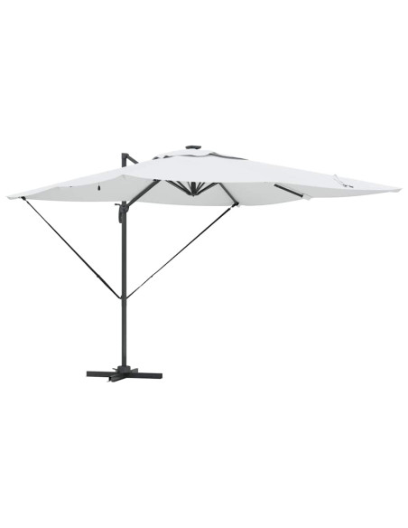 Ombrellone Sabbia 286 x 284 x 270 cm Alluminio e Poliestere