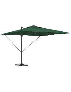 Ombrellone Verde 286 x 284 x 270 cm Alluminio e Poliestere 2