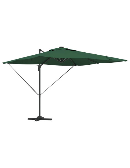 Ombrellone Verde 286 x 284 x 270 cm Alluminio e Poliestere
