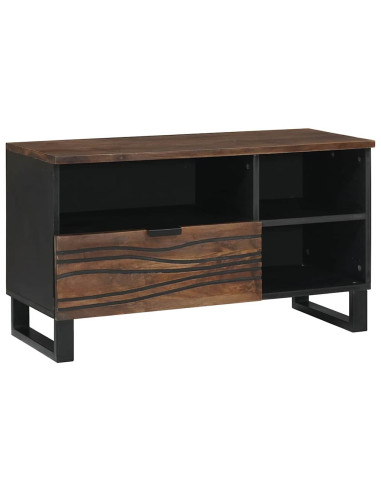 Unità TV con cassetto Noce 80 x 33 x 46 cm Legno multistrato