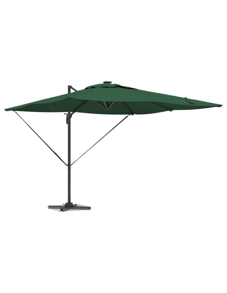 Ombrellone Verde 286 x 284 x 270 cm Alluminio e Poliestere
