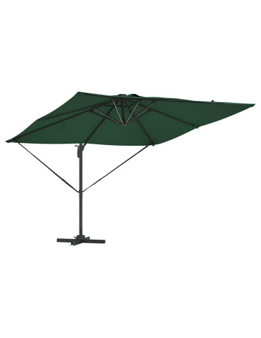 Ombrellone Verde 286 x 284 x 270 cm Alluminio e Poliestere