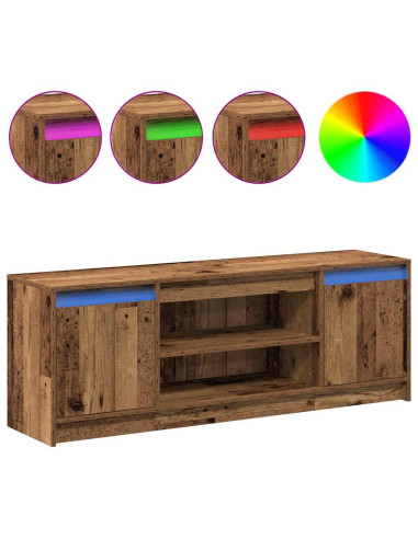 Unità TV Marrone 139,5 x 34 x 50 cm Legno multistrato