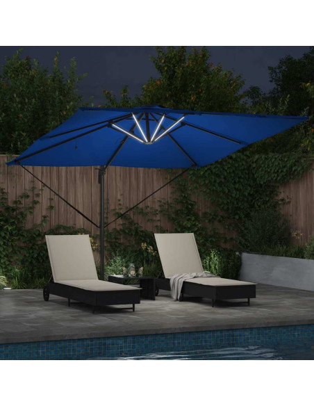 Ombrellone Blu Azzurro 286 x 284 x 270 cm