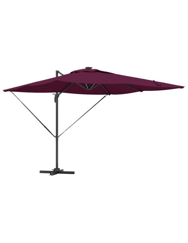 Ombrellone Rosso Bordeaux 286 x 284 x 270 cm