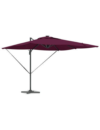 Ombrellone Rosso Bordeaux 286 x 284 x 270 cm