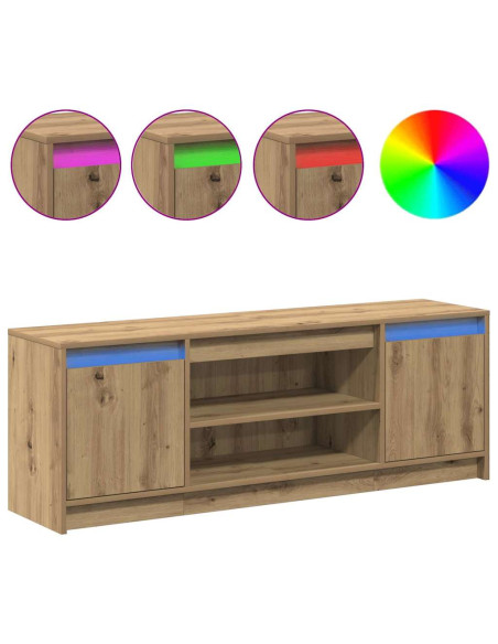 Unità TV Marrone 139,5 x 34 x 50 cm Legno multistrato