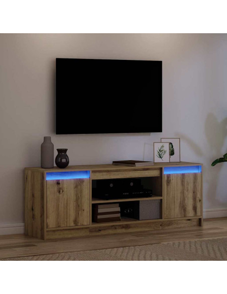 Unità TV Marrone 139,5 x 34 x 50 cm Legno multistrato