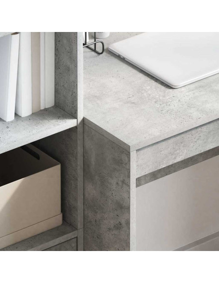 Scrivania Grigio cemento 80 x 50 x 76 cm