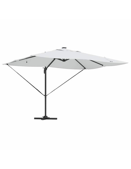 Ombrellone Sabbia 352 x 251 x 265 cm Poliestere e Alluminio
