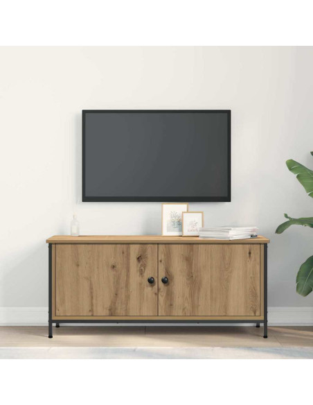 Mobile TV Rovere artigianale 100 x 35 x 45 cm Legno multistrato