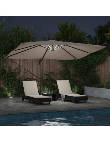 Ombrellone Talpa 352 x 251 x 265 cm Poliestere e Alluminio