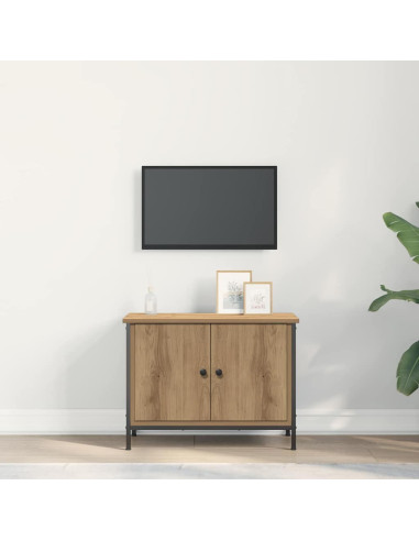 Mobile TV Rovere artigianale 60 x 35 x 45 cm Legno multistrato