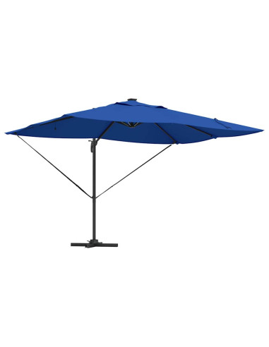 Ombrellone Azzurro 352 x 251 x 265 cm Poliestere e Alluminio