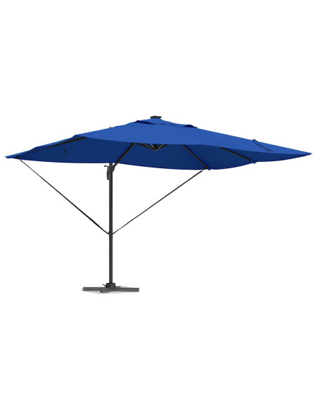 Ombrellone Azzurro 352 x 251 x 265 cm Poliestere e Alluminio