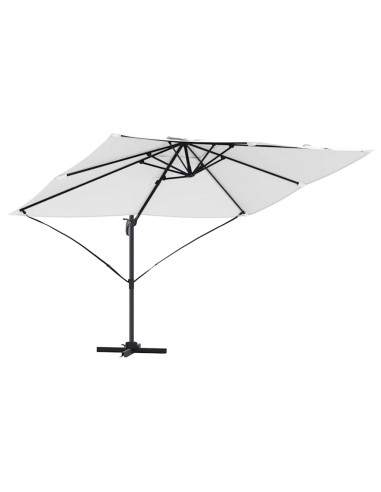 Ombrellone Sabbia 351 x 250 x 260 cm Poliestere e Alluminio