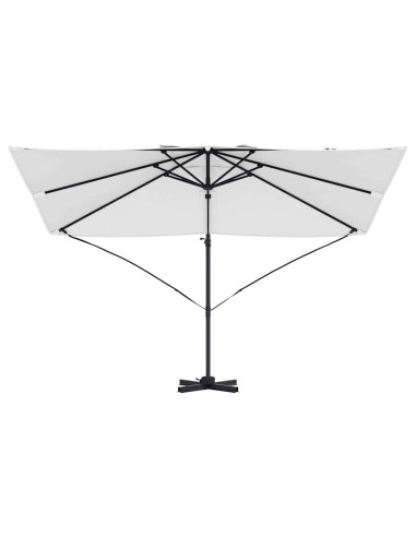 Ombrellone Sabbia 351 x 250 x 260 cm Poliestere e Alluminio