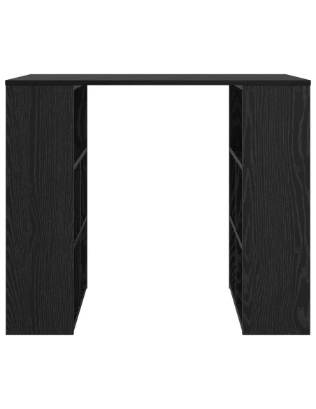 Scrivania Rovere Nero 90 x 50 x 75 cm Legno multistrato