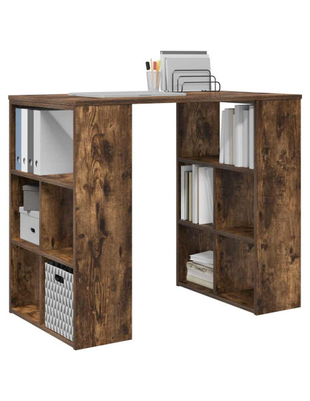 Scrivania Rovere fumé 90 x 50 x 75 cm Legno multistrato
