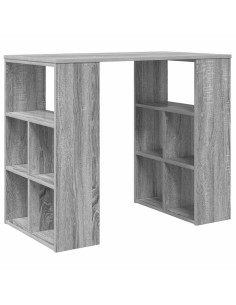 Scrivania Grigio Sonoma 90 x 50 x 75 cm Legno multistrato 2