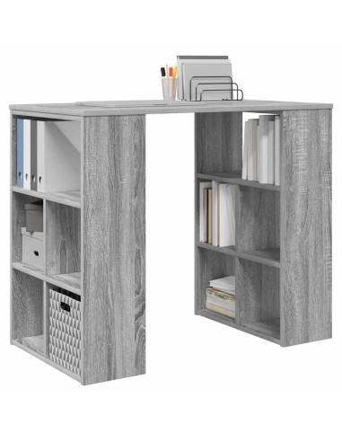 Scrivania Grigio Sonoma 90 x 50 x 75 cm Legno multistrato