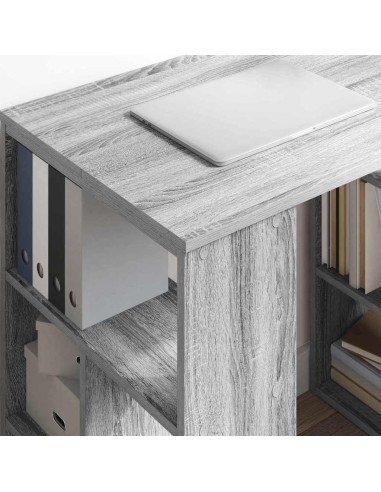 Scrivania Grigio Sonoma 90 x 50 x 75 cm Legno multistrato