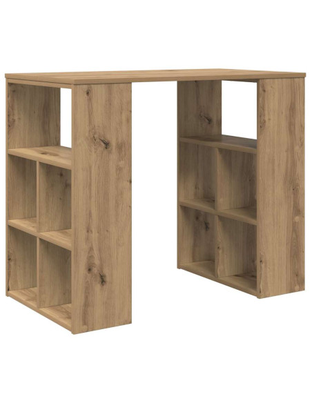 Scrivania Rovere artigianale 90 x 50 x 75 cm Legno multistrato