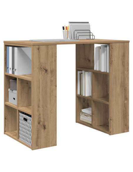 Scrivania Rovere artigianale 90 x 50 x 75 cm Legno multistrato
