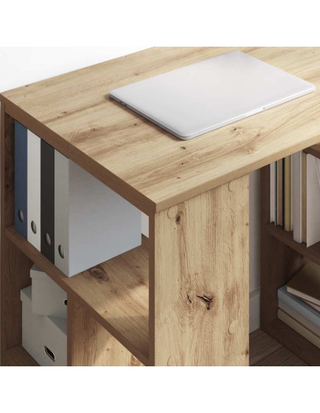 Scrivania Rovere artigianale 90 x 50 x 75 cm Legno multistrato