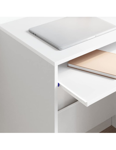 Scrivania Bianco 77.5 x 43 x 79 cm Legno multistrato