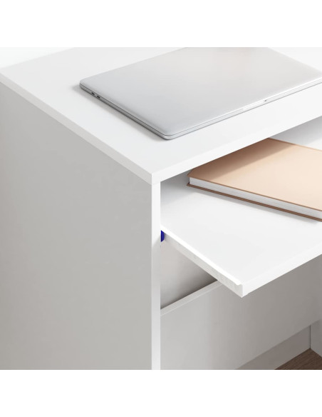 Scrivania Bianco 77.5 x 43 x 79 cm Legno multistrato