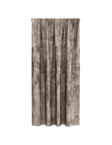 Tende in Velluto 2 pcs Cappuccino 175 x 140 cm Velluto