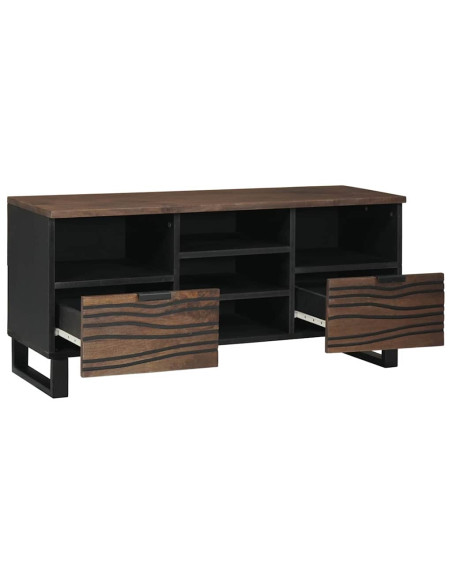Unità TV con cassetto Noce 100 x 33 x 46 cm Legno multistrato