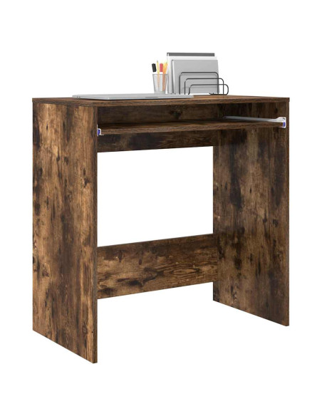 Scrivania Rovere fumé 77.5 x 43 x 79 cm Legno multistrato