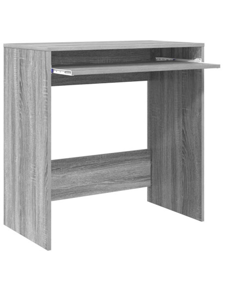 Scrivania Grigio Sonoma 77.5 x 43 x 79 cm Legno multistrato