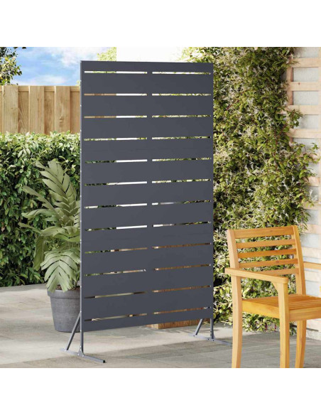 Schermo per Privacy Antracite 100 x 50 x 180 cm Acciaio