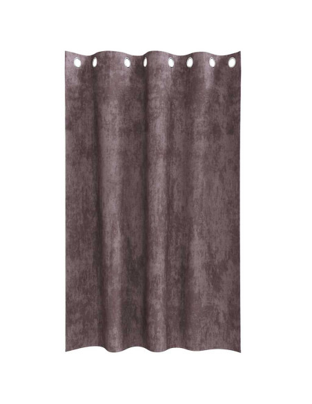 Tende in Velluto con tende 2 pcs Marrone 175 x 140 cm Velluto